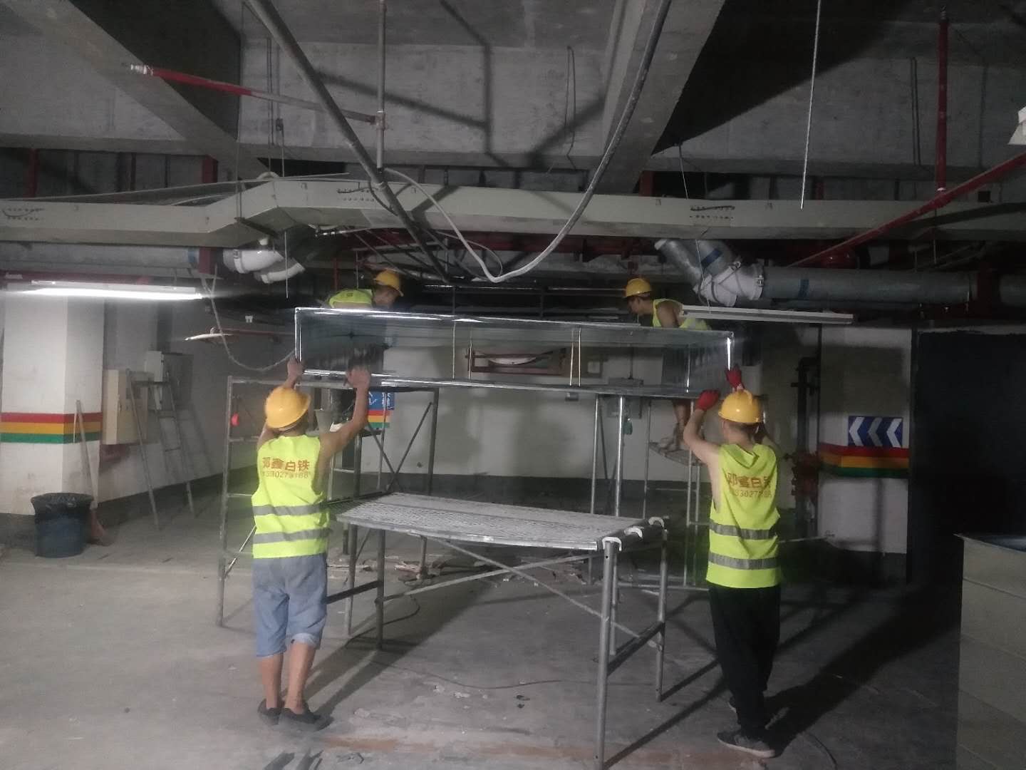 重慶白鐵通風管道工程安裝